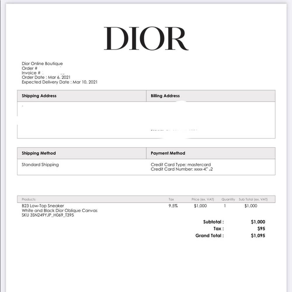 Dior B23 LOW-TOP SNEAKER - Picture 3 of 10